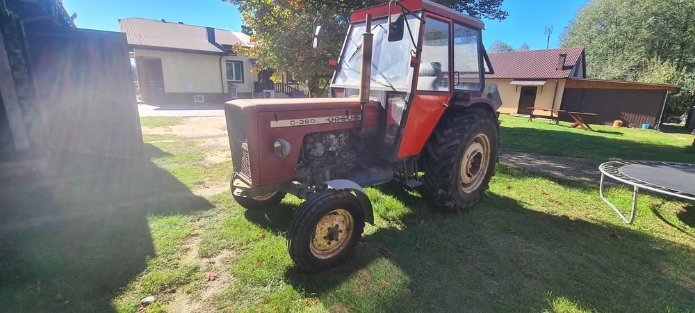 ciagnik ursus c 360 nowe opony przód, alternator