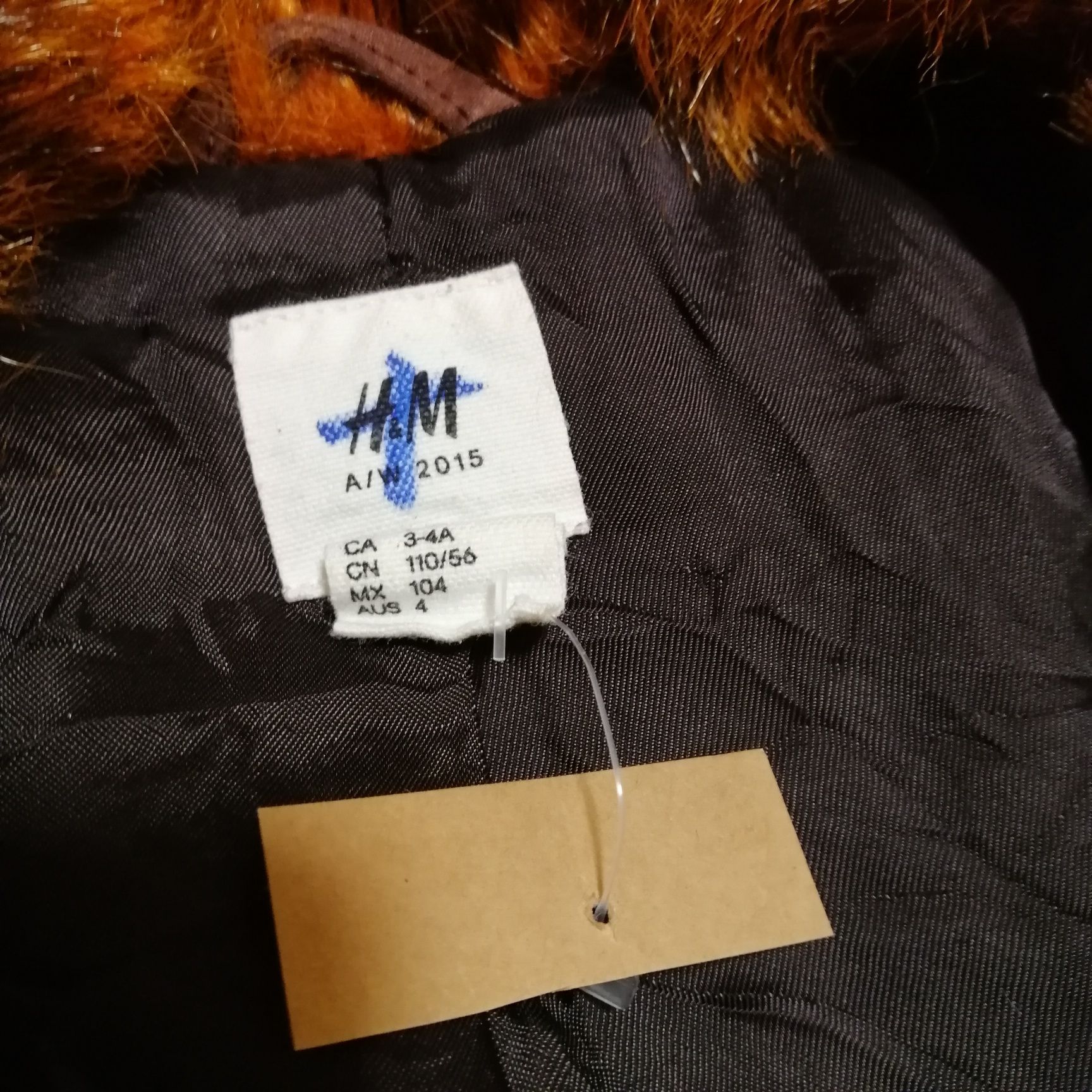 Шуба шубка полушубок куртка H&M