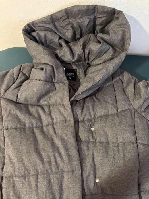 Пуховик жіночий LC Waikiki, 42 р., сірий