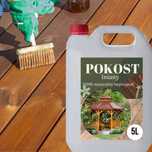 POKOST LNIANY 100% naturalny i ekologiczny impregnat do drewna 5L