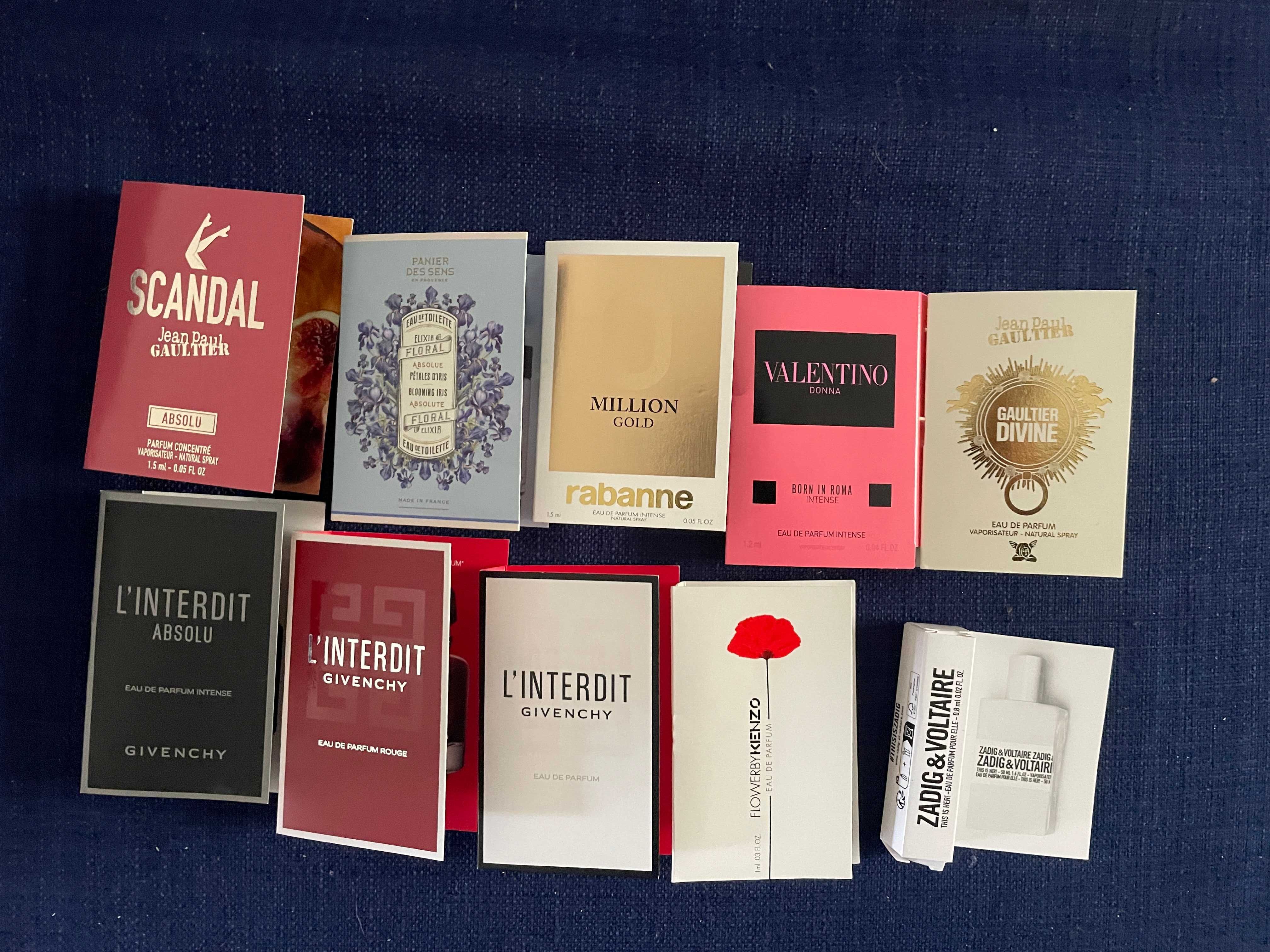 Diferentes perfumes
