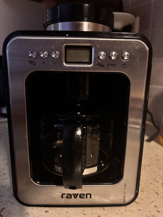 Ekspres przelewowy Raven z mlynkiem