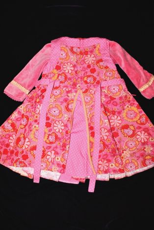 Комплект лот 92-104 см сарафан платье и кофта реглан яркие розовый гер