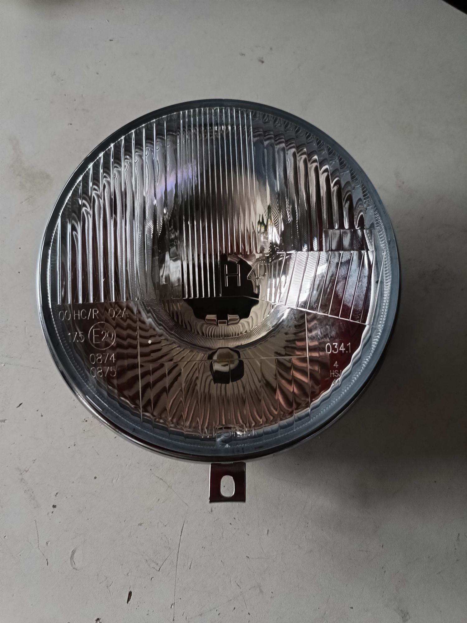 Element optyczny lampa przód szkło ramka odblask MZ ETZ 150 - 250 251