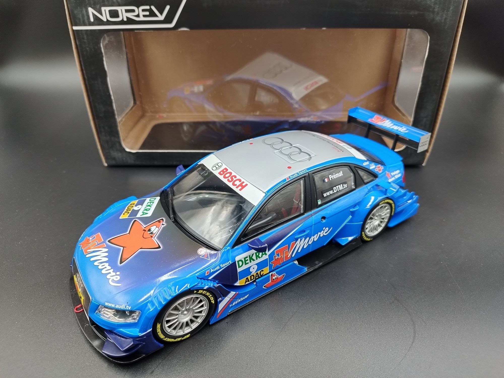 1:18 Norev 2010 Audi A4 DTM Prémat #9 model