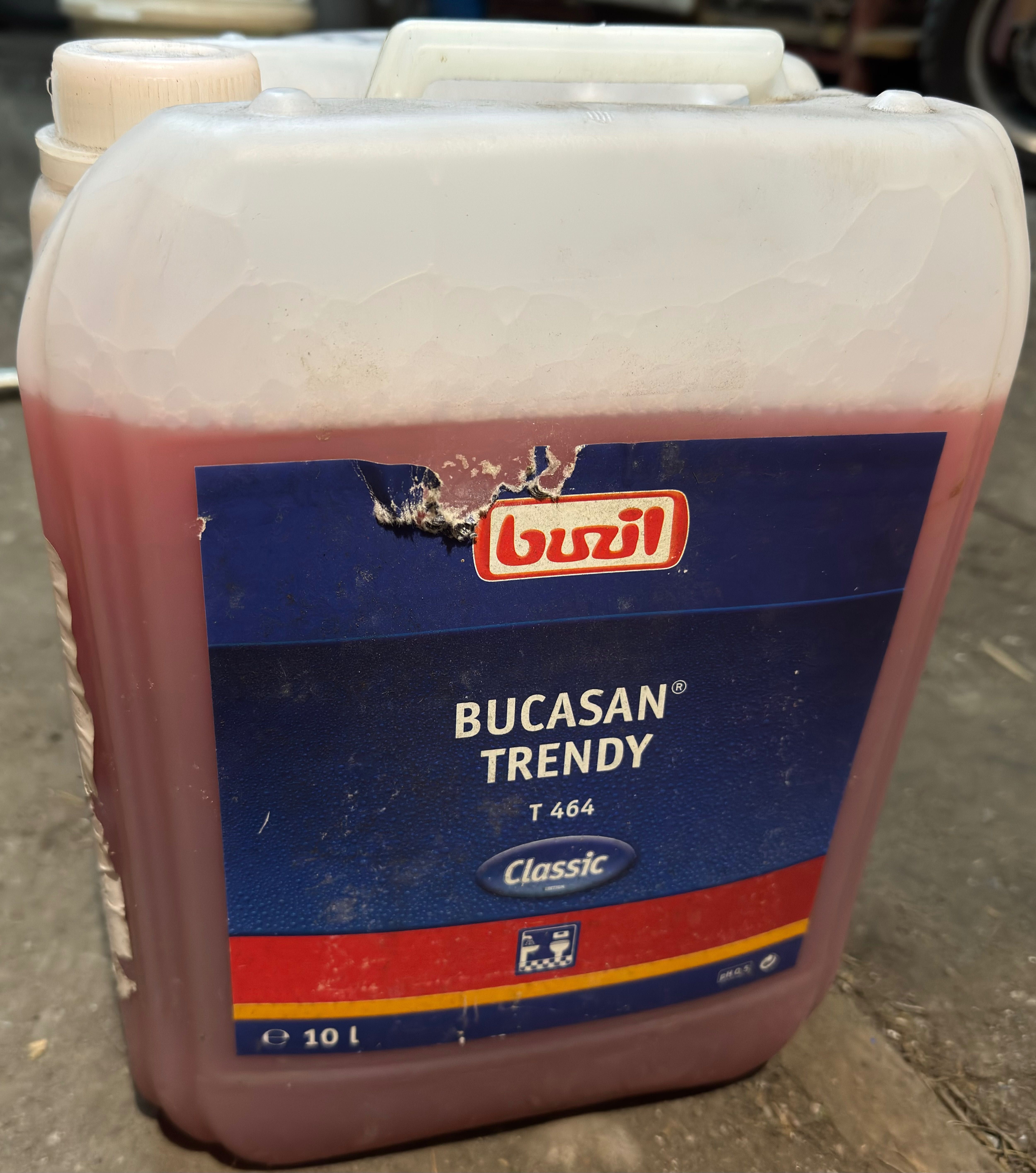 Buzil T464 BUCASAN TRENDY 10L Płyn do mycia wc
