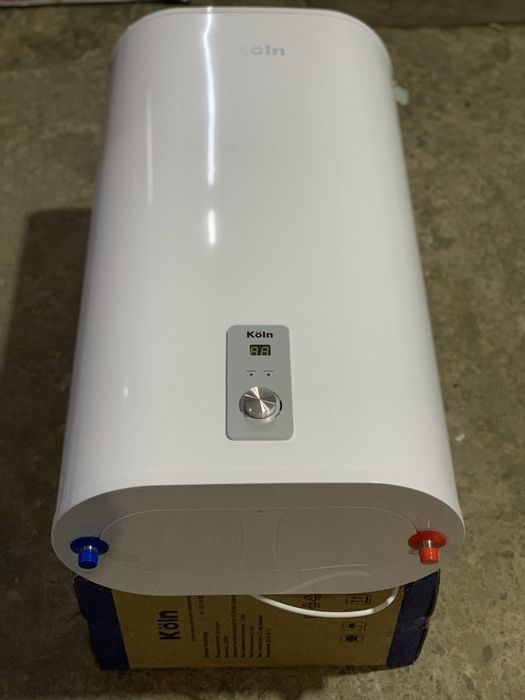 Бойлер KOLN 100L(ДОСТАВКА БЕСПЛАТНО)плоский з сухим тэном 2.2 кВт
