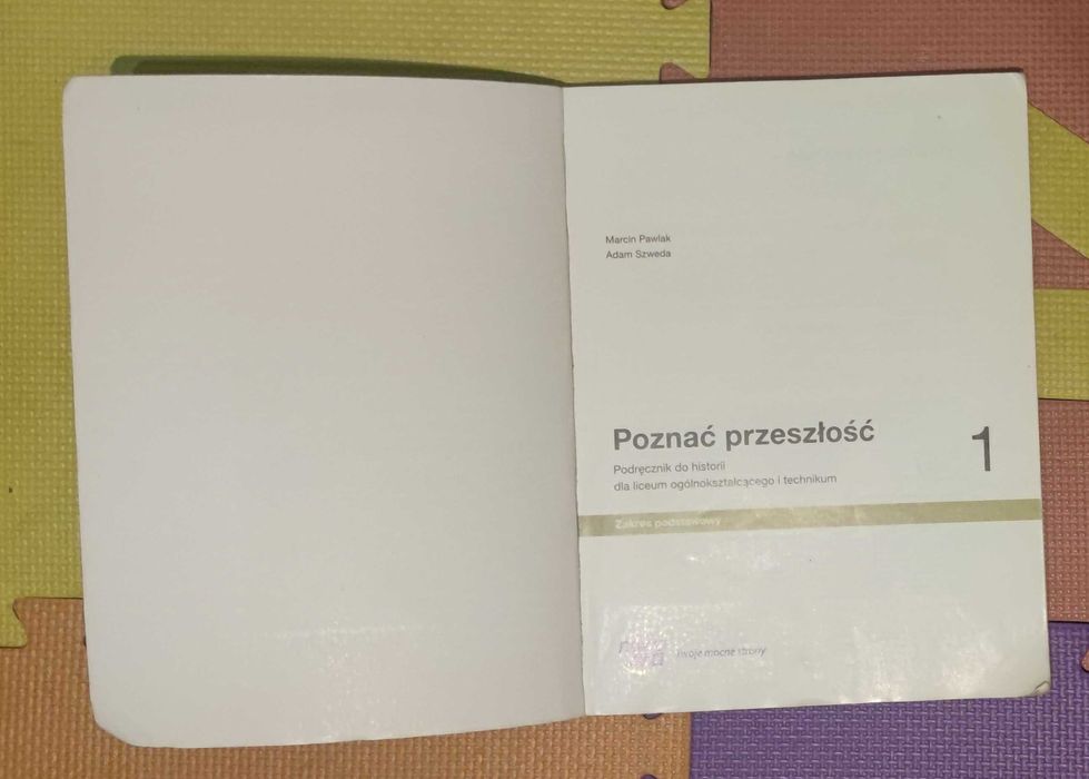 Podręcznik historia klasa 1 liceum Poznać przeszłość Nowa Era