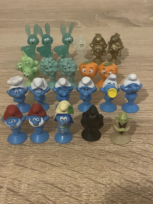 Zestaw wielu stickensów z Lidla