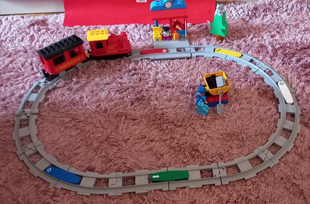 Lego duplo 10874 потяг/залізниця конструктор