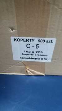 Koperty C5 około 300 sztuk