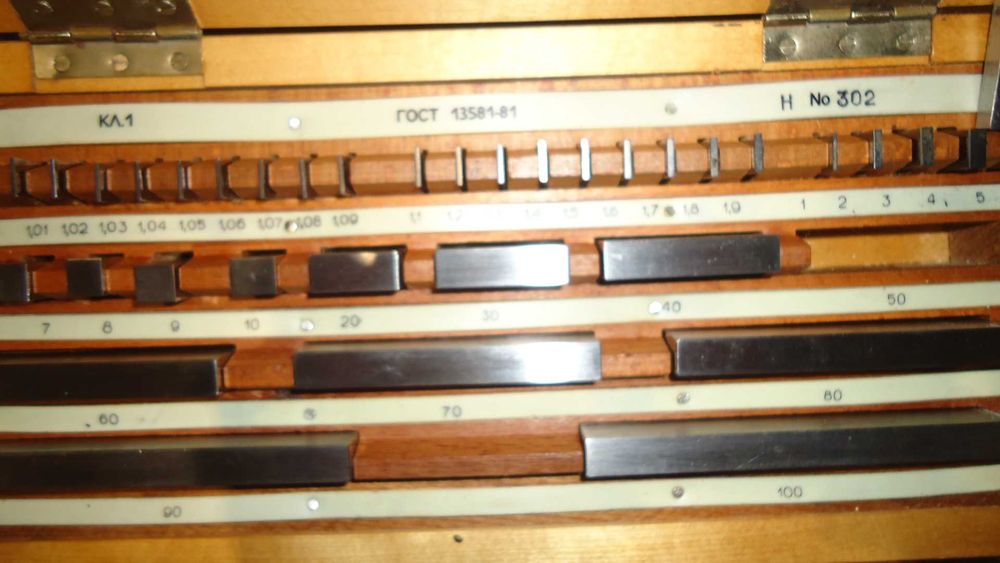 меры длины концевые ГОСТ13581-81