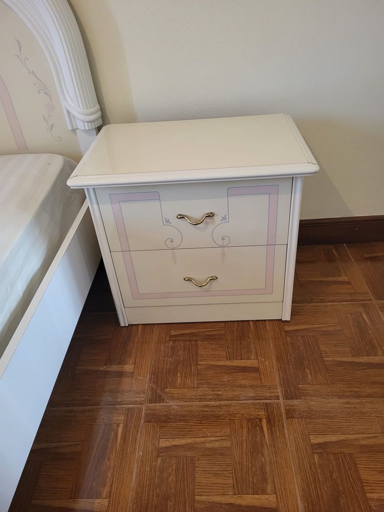Conjunto Mobília Quarto Casal + Colchão