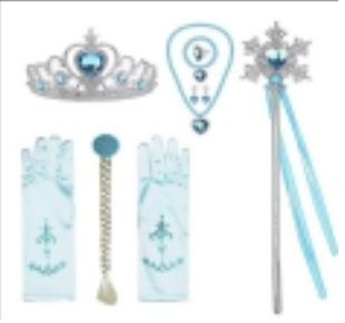 Набір аксесуарів Ельзи.  Аксесуари принцеси