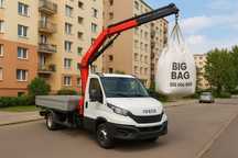Worki bigbag na gruz wywóz gruzu big bag kontenery kontener śmieci