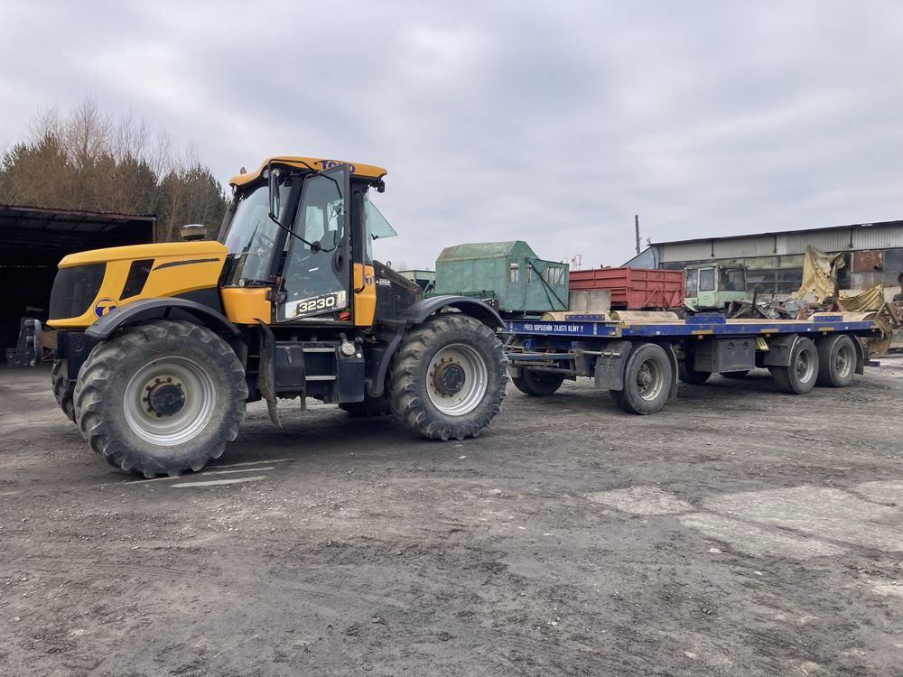 JCB Fastrac 3230 + przyczepa