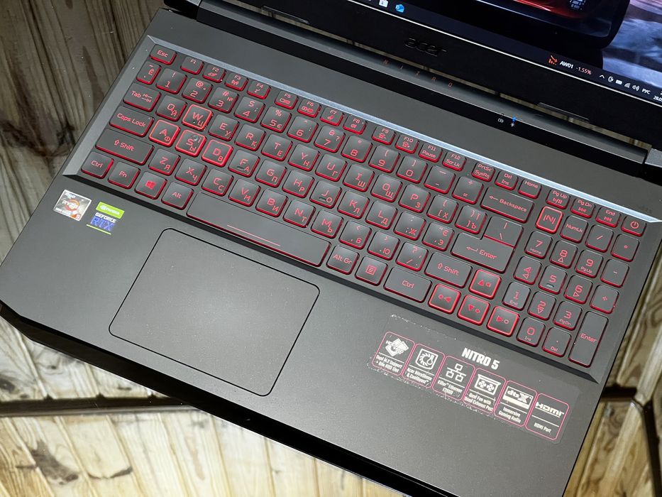 Acer Nitro 5, RTX3050, Ryzen 5 5600h, 144hz