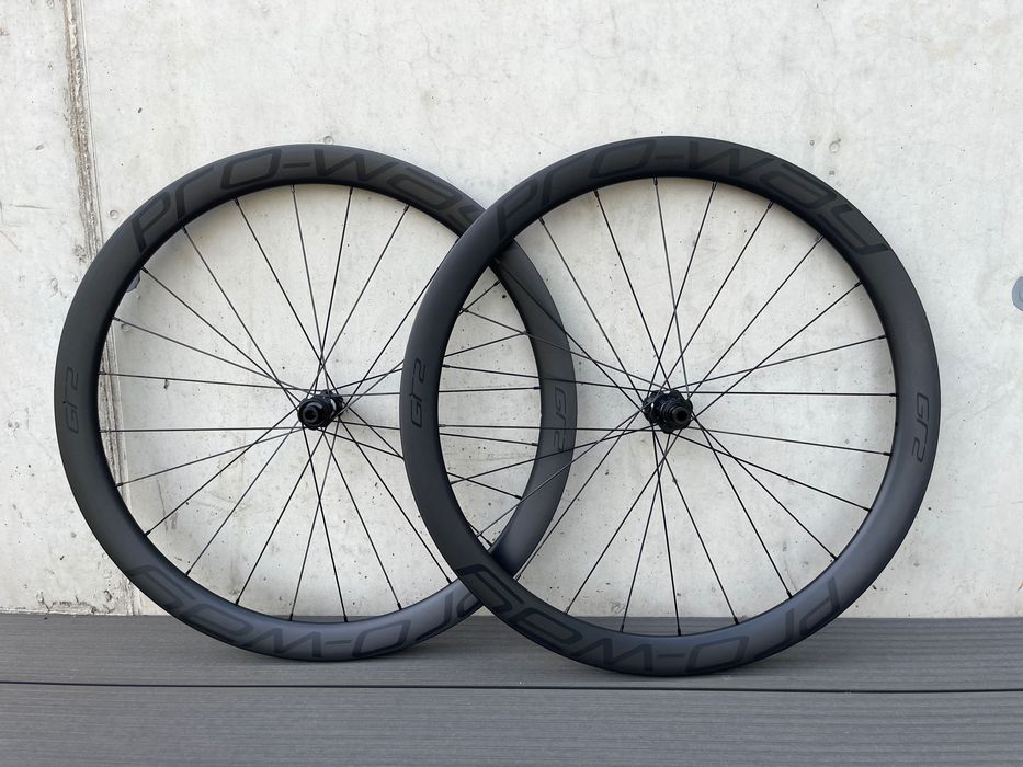 OUTLET Koła karbonowe Gravel szosa carbon PRO-WAY GR2 45  1445g DT 350