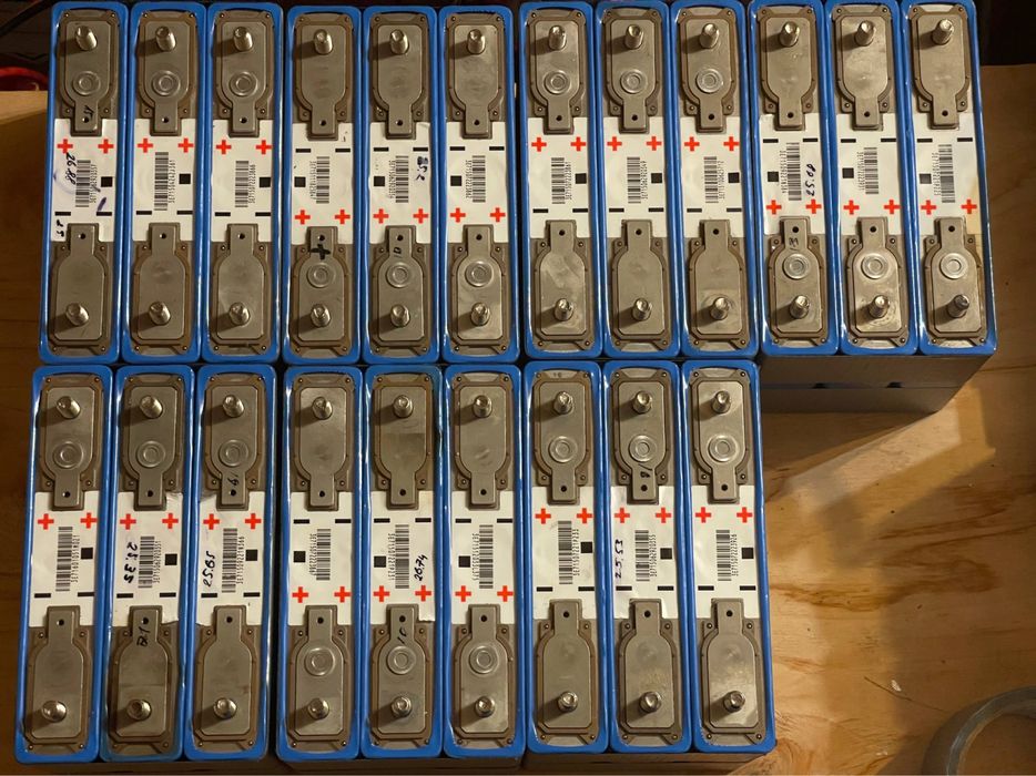 21 комірка li-ion LMO 40Аг, безпечні, soh 65%