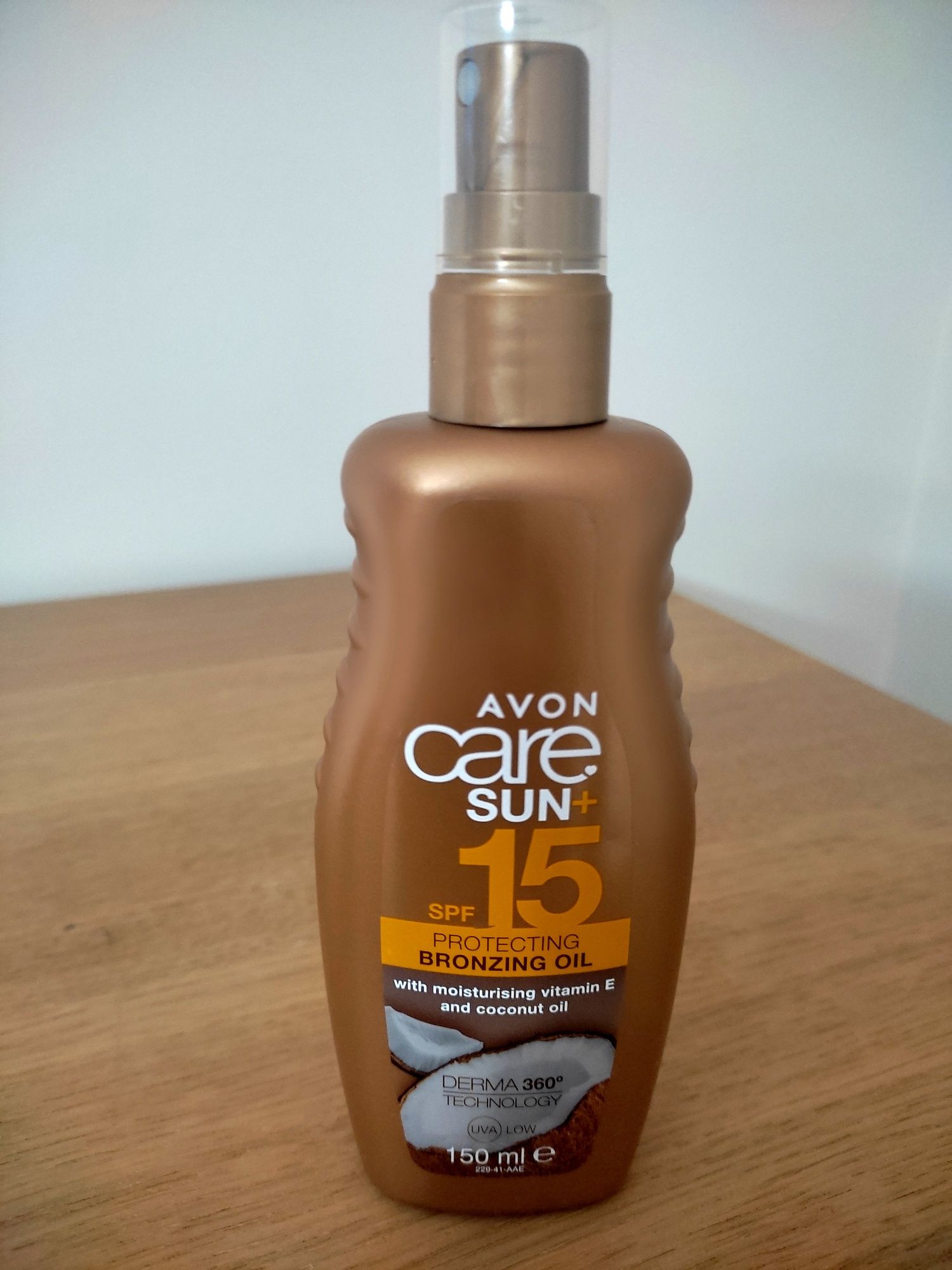 Oleo bronzeador avon spf15