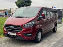 Ford Transit Custom Salon PL, FV 23%, bezwypadkowy, 9-cio osobowy