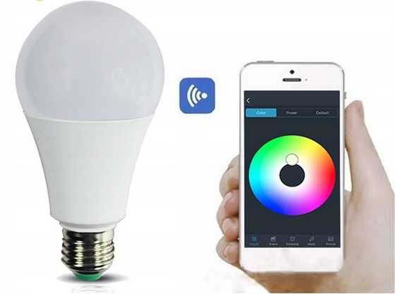 Żarówka WiFi Ineligentna Stróż LED 9W Timer Ściemniacz 40% taniej