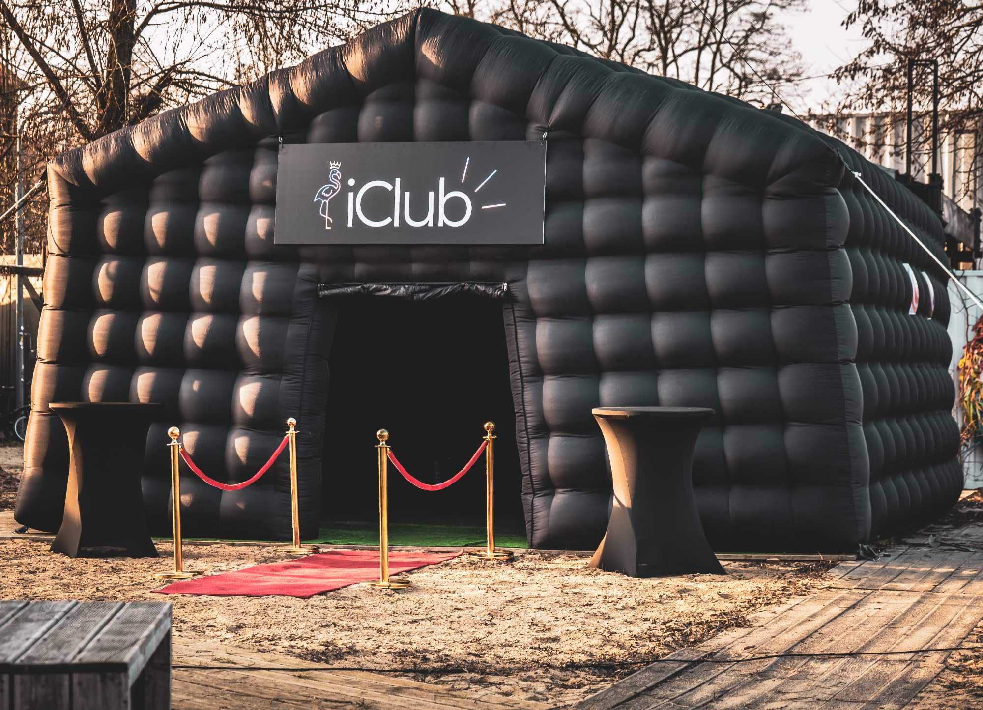 Dmuchany namiot imprezowy | Mobilny klub | Wynajem namiotów | Bibownia