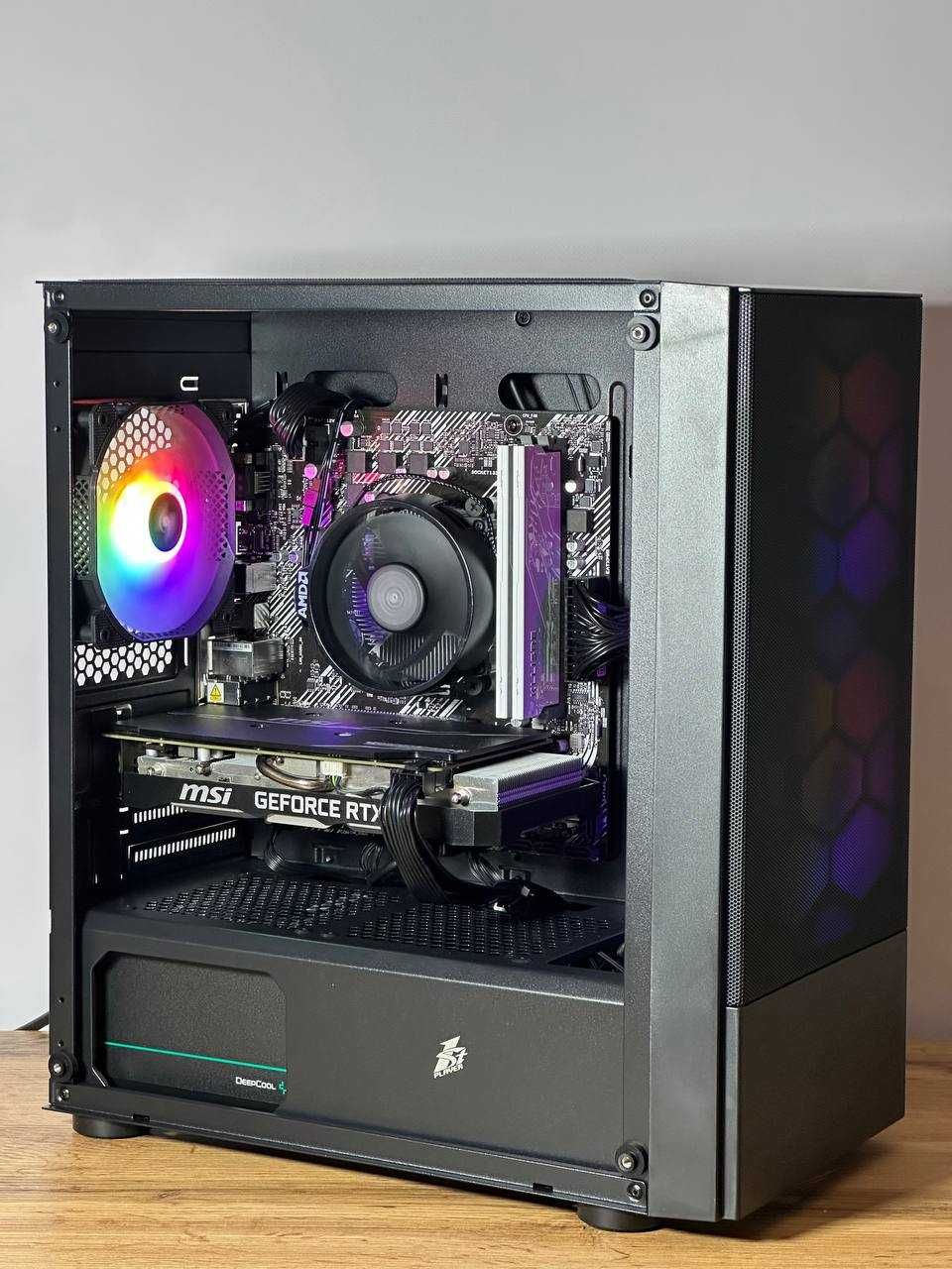 Ігровий комп'ютер/Ryzen 5 5500/b450m/32gb ddr4/ssd 512gb/rtx 2060 12gb