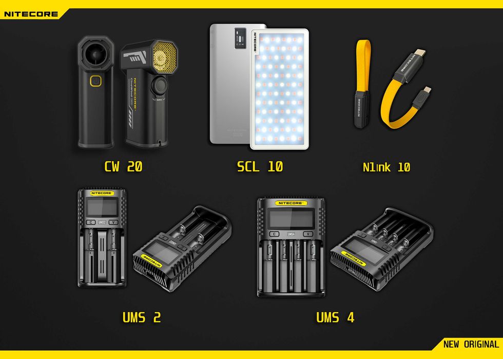 Nitecore CW20/NB/NW5000/SCL10/Lumintop GT/UMS— нові, оригінал