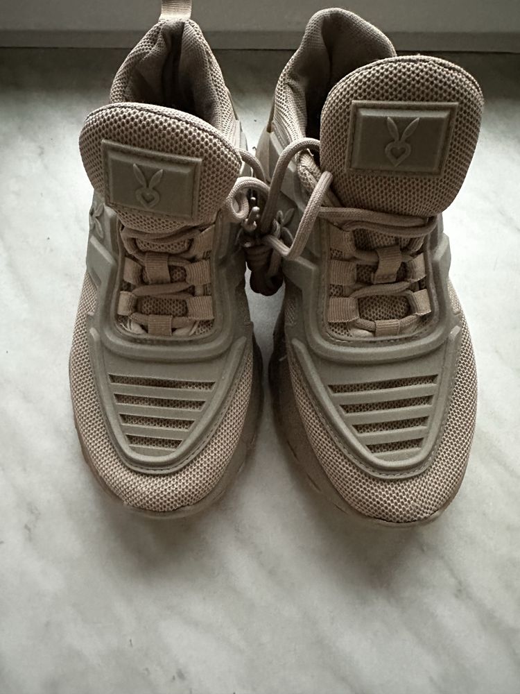 Beżowe buty damskie sportowe Cardio Bunny 36