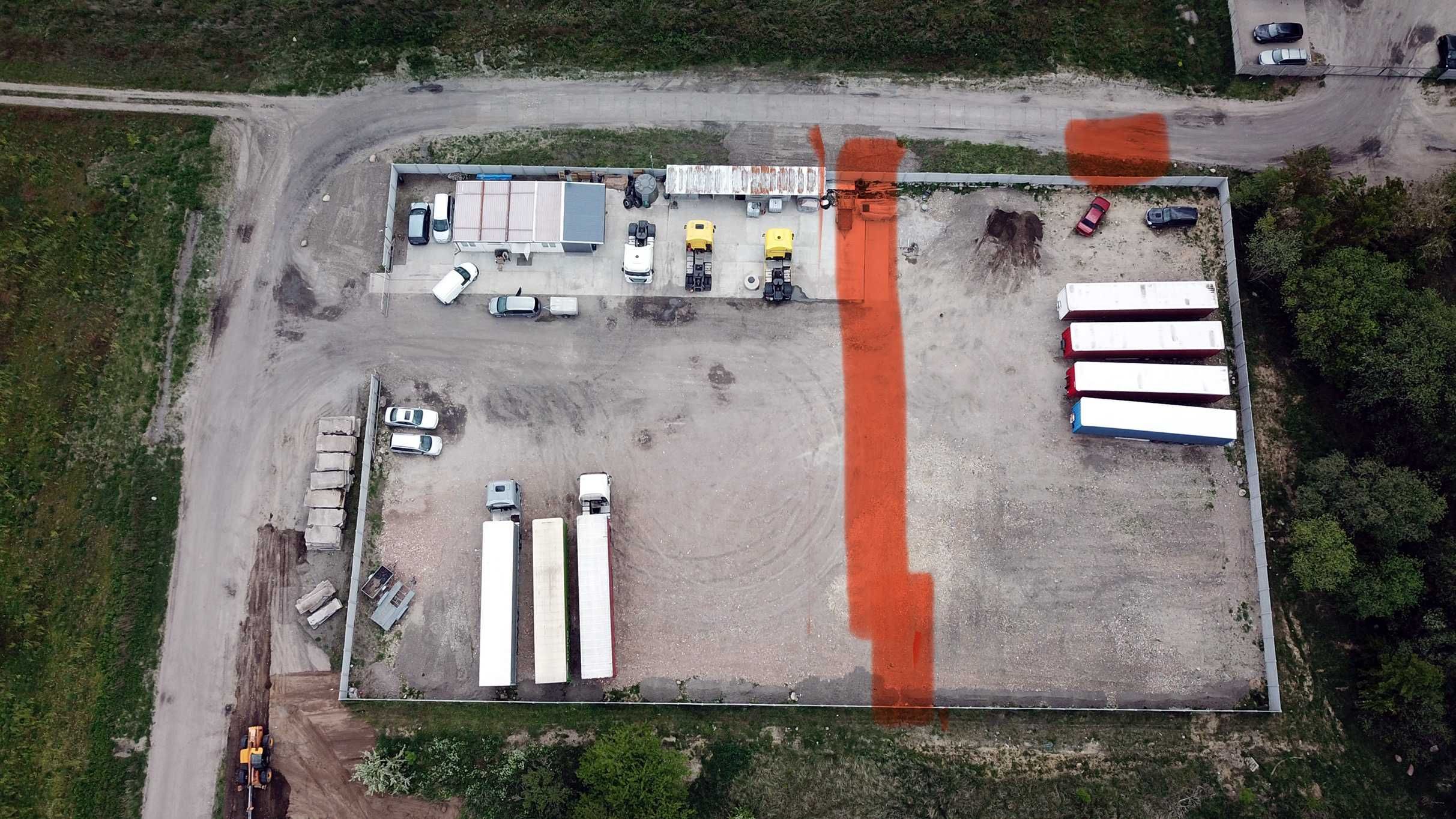 Wynajmę plac ogrodzony utwardzony Wolin 2x2000m2