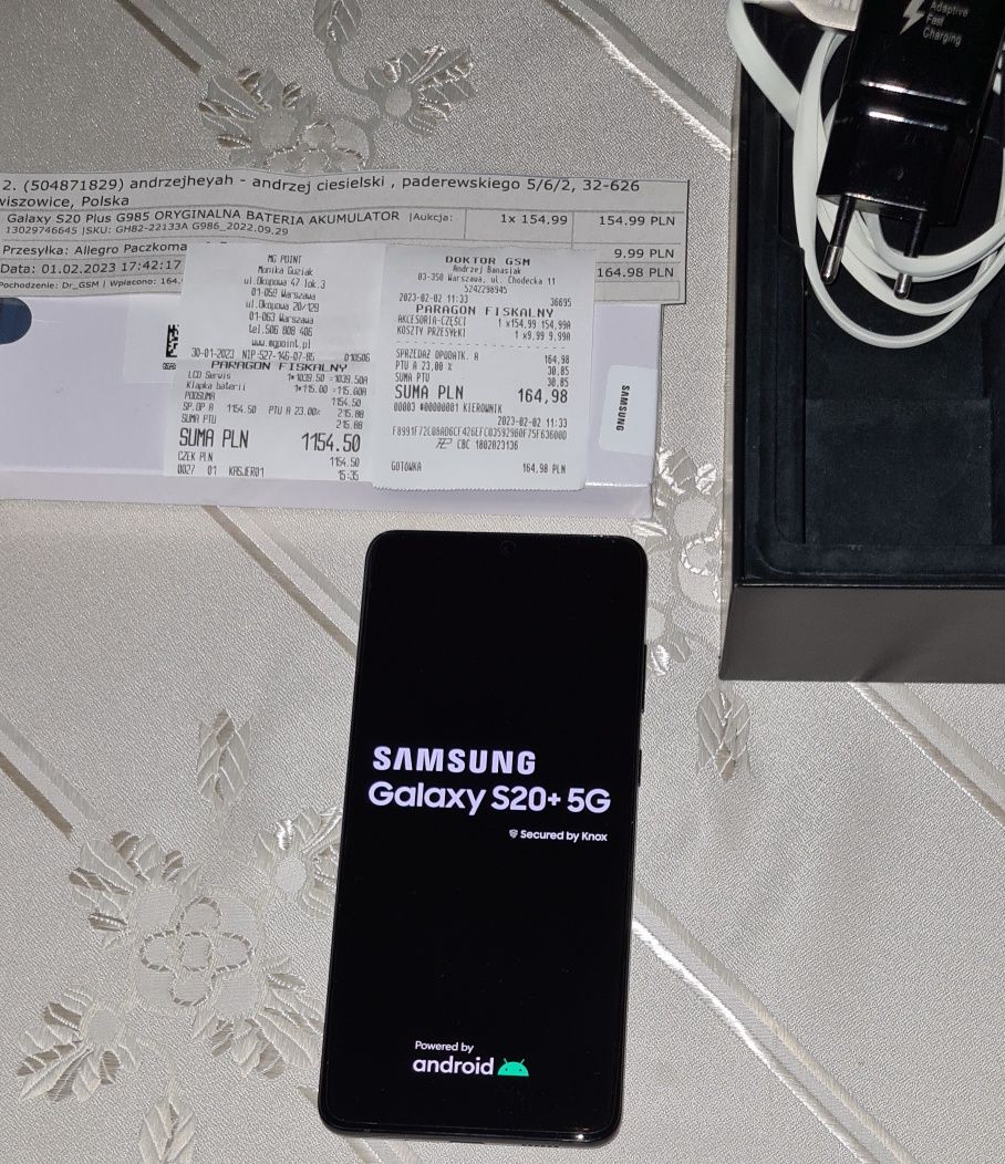 S20 Plus 5G orginalny