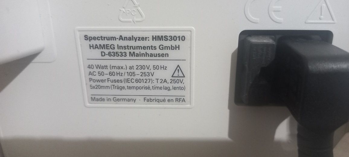 Spectrum analyzer