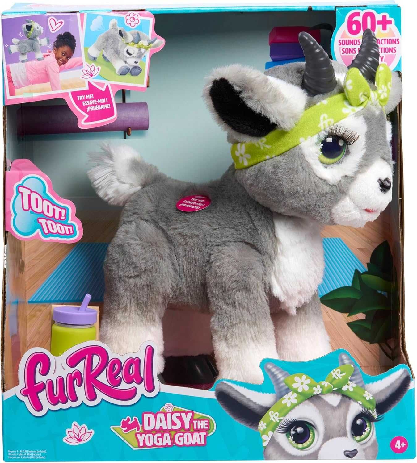 Інтерактивна іграшка Кізочка Дези furReal Daisy Yoga Козочка Дейзи йог