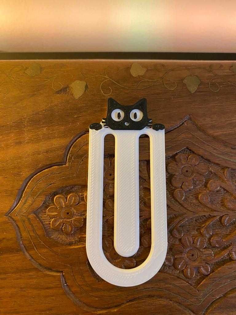Marcador de LIvro (gato) Bookmark Cat