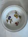 Naczynie do zapiekania patera Royal Worcester Evesham Vale 1986 owoce