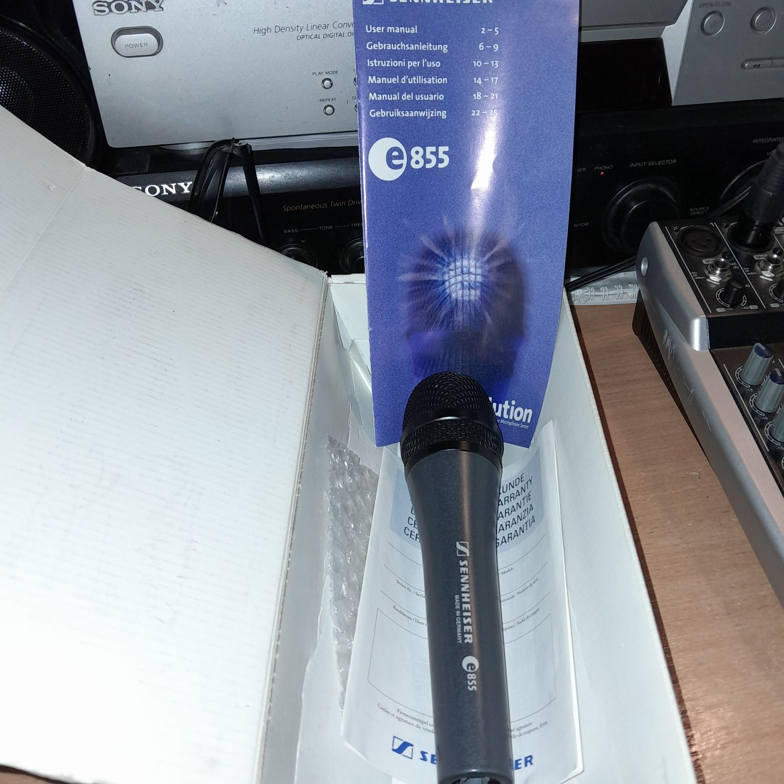 Микрофон Sennheiser e855