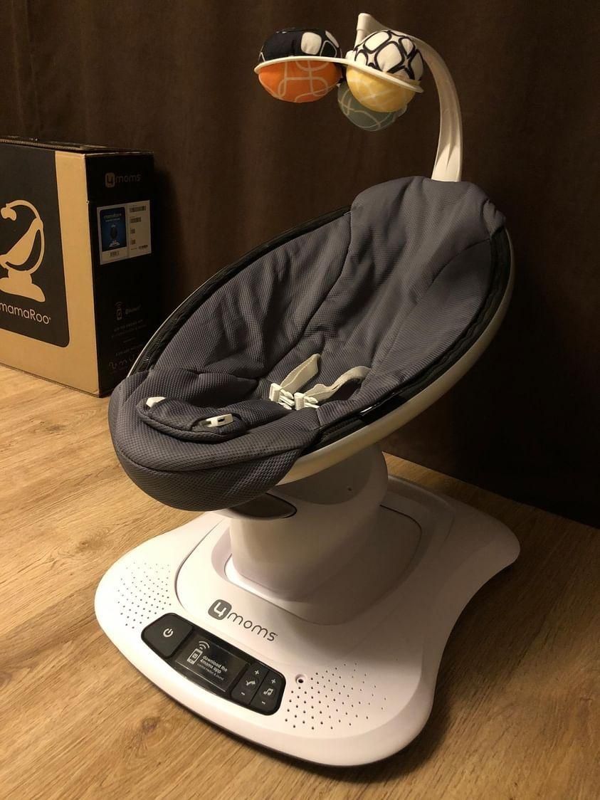 Крісло-гойдалка 4Moms MamaRoo / Dark gre