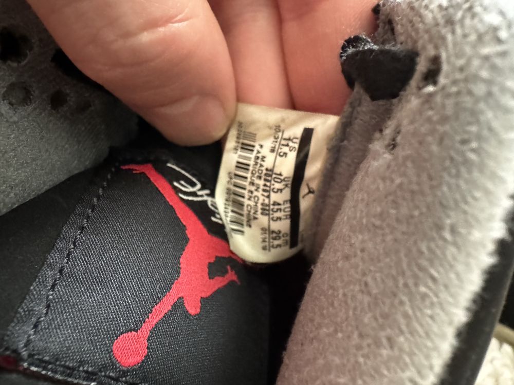 Air jordan retro 4 bred 11,5 us