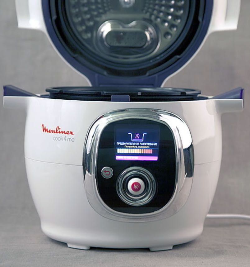 Офіційна! Мультиварка-скороварка MOULINEX Cook4Me В Новому Стані!