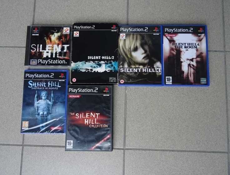 Gra Silent Hill 1 psx Room Memories Orgins Collection Manhunt Ps2