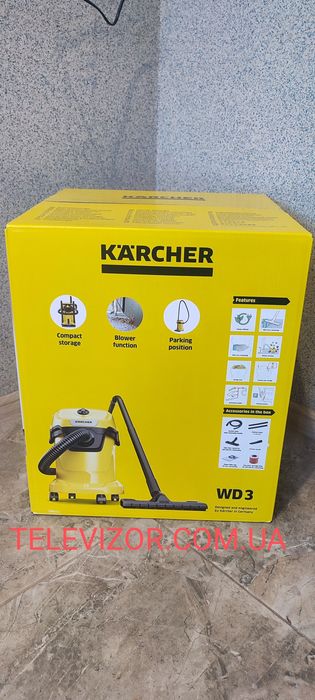 Пилосос Karcher WD 3 Керхер ВД 3