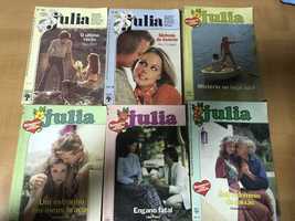 Livros da Coleção Julia