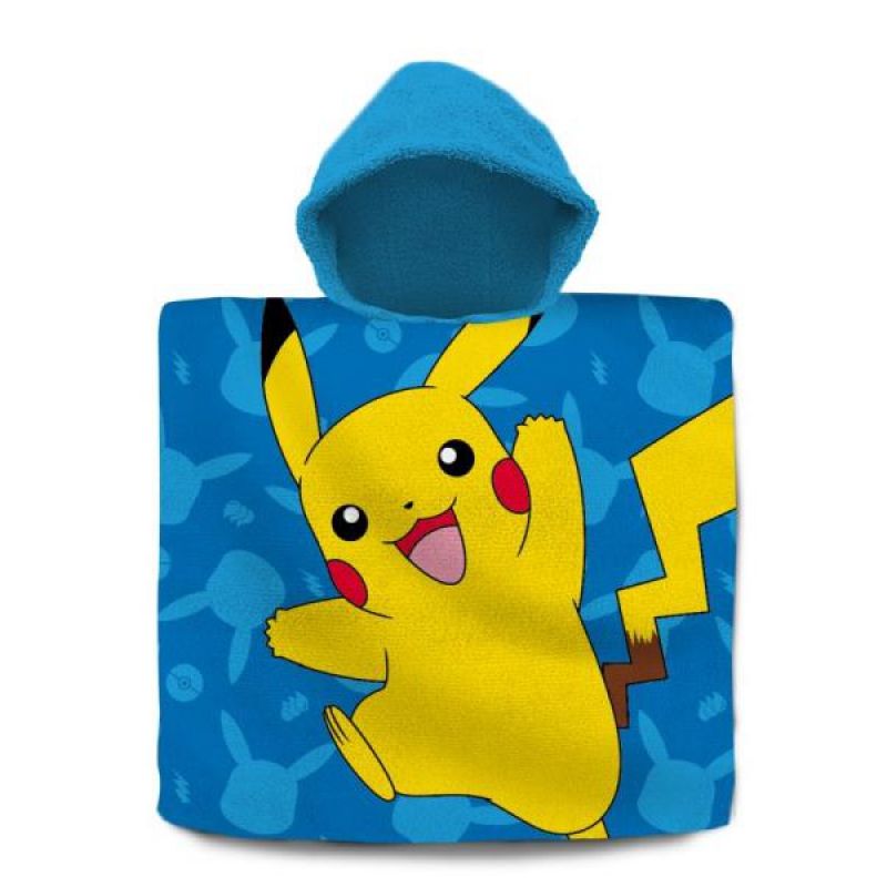 Pokemon Pikachu Ręcznik Dziecięcy Poncho Okrycie