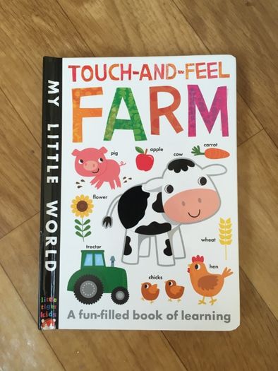 FARM - книжка с текстурами на английском