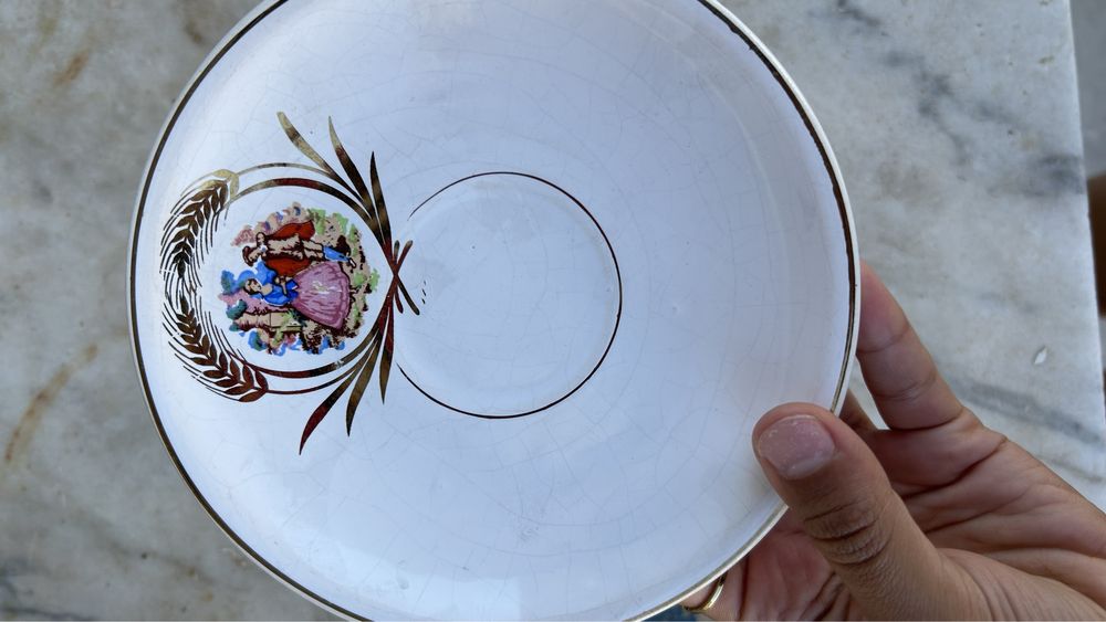 Conjunto de chá vintage