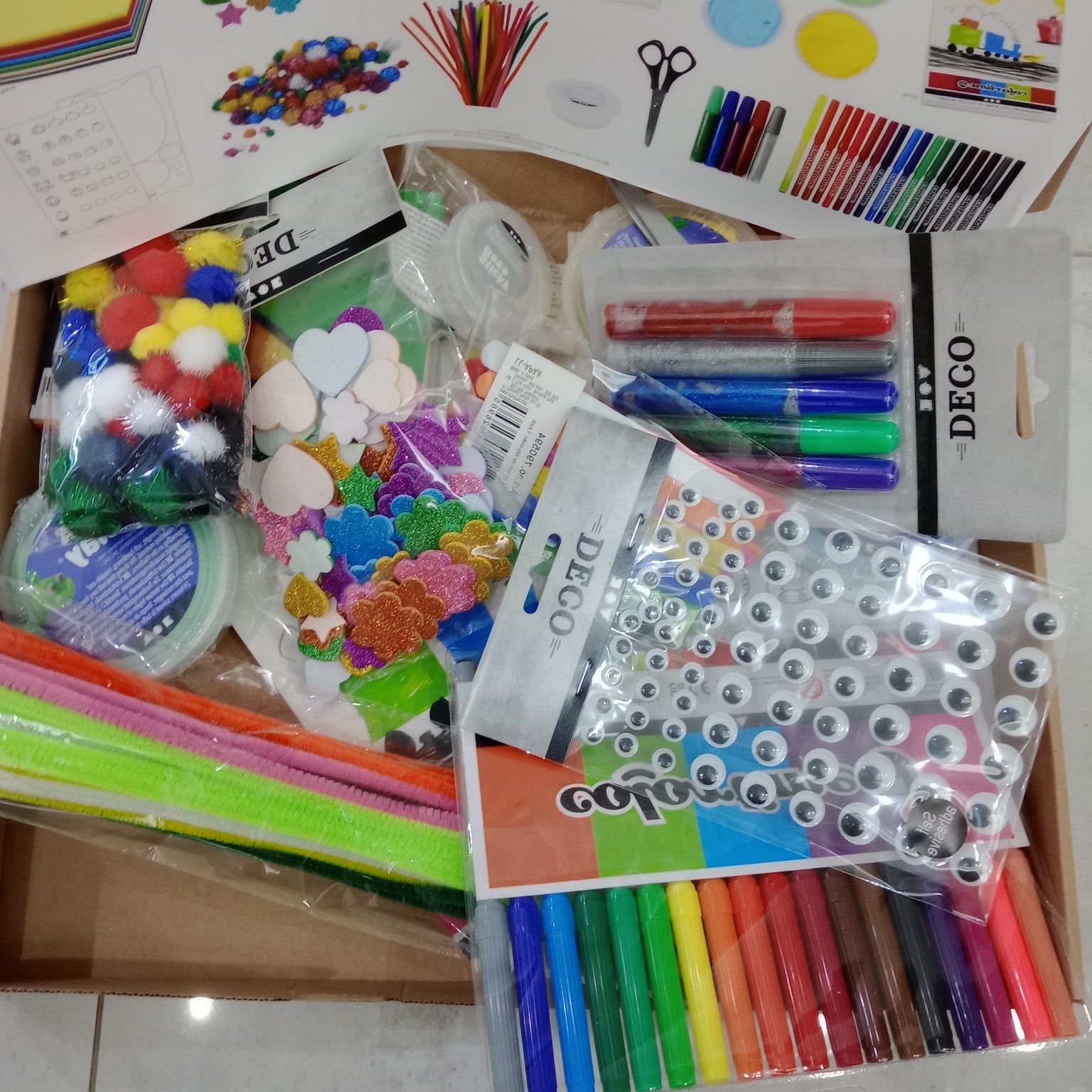 Zestaw Maxi Craft Mix Creativa 6+