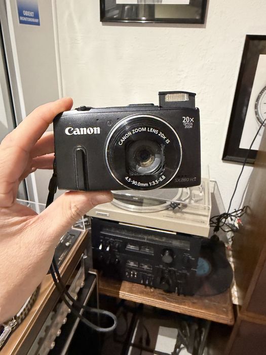 Aparat cyfrowy Canon SX280hs + ładowarka + karta 32g