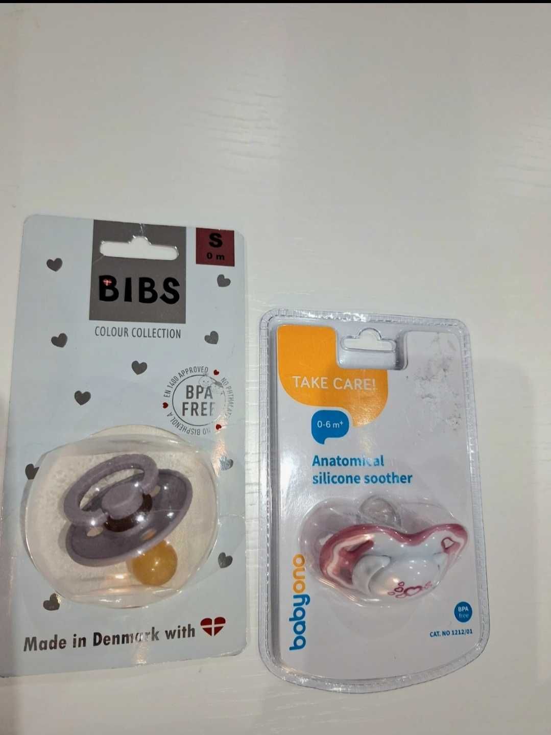 Smoczek Bibs, Śliniak, Talerz BLW, bidon, Sterylizator i inne