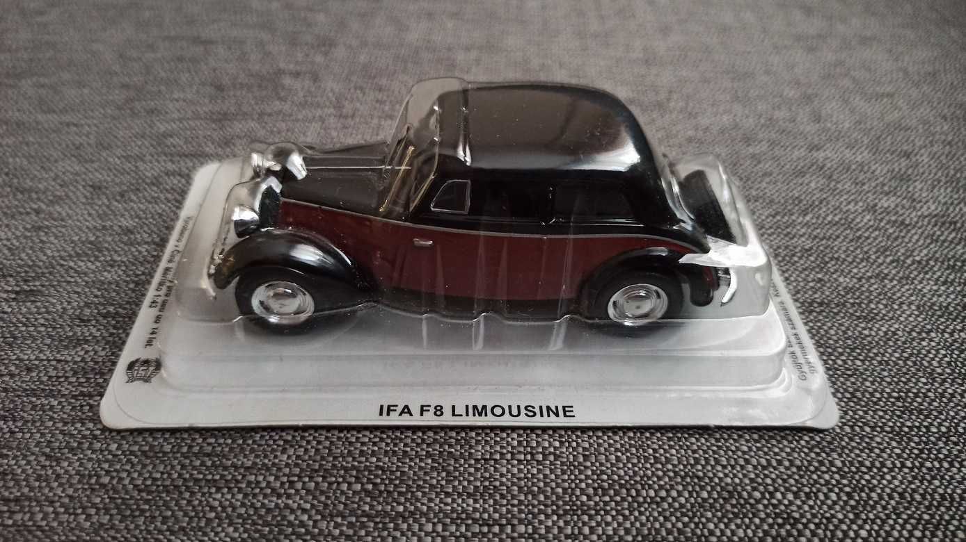 IFA F8 Limousine 1:43 Model Deagostini Kultowe Auta PRL-u